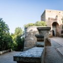 EU ESP AND GRA Granada 2017JUL16 TheAlhambra 010  Originally constructed as a small fortress in AD 889 on the remains of Roman fortifications, the site has grown to cover 14 hectares ( 35 acres ) in which spent 3&frac12; hours exploring. : 2017, 2017 - EurAisa, DAY, Europe, July, Southern Europe, Spain, Sunday